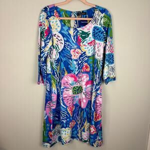 Tango Mango Floral Sun Protection Dress SPF +50 Medium NEW
